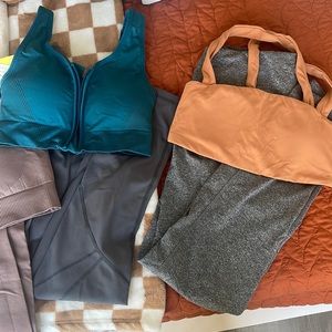 CLOSET CLEAN OUT- Work out clothes.